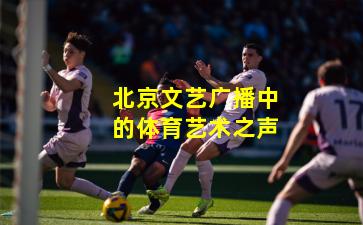 北京文艺广播中的体育艺术之声